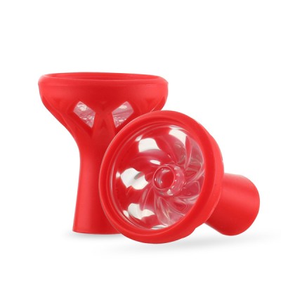 Apocalypse Μπολ Σιλικόνης και Γυαλί Κόκκινο